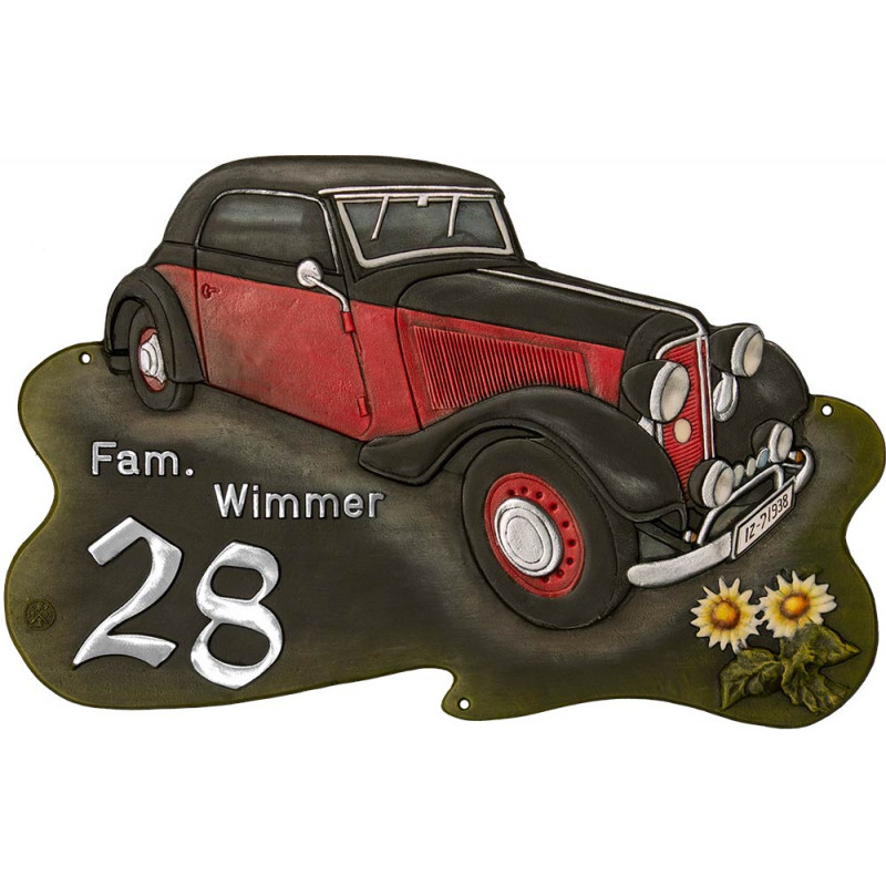 Roter Oldtimer