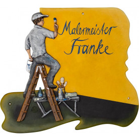 Firmenschild Malermeister