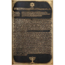 Holocaust Gedenktafel