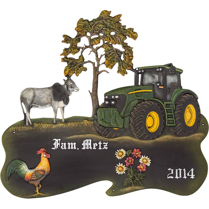 Zeburind und John Deere