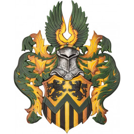 Familienwappen Ritterhelm