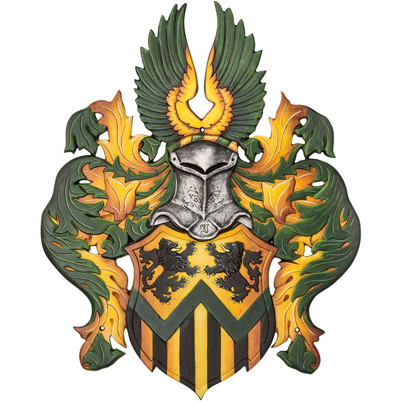 Familienwappen Ritterhelm