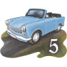blauer DDR Oldtimer