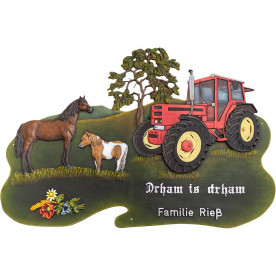 Roter Traktor Oldtimer und...