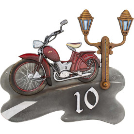 DDR Mofa mit Laterne