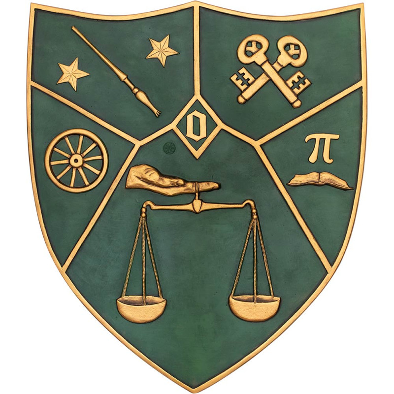 Familienwappen in klassischer Schildform