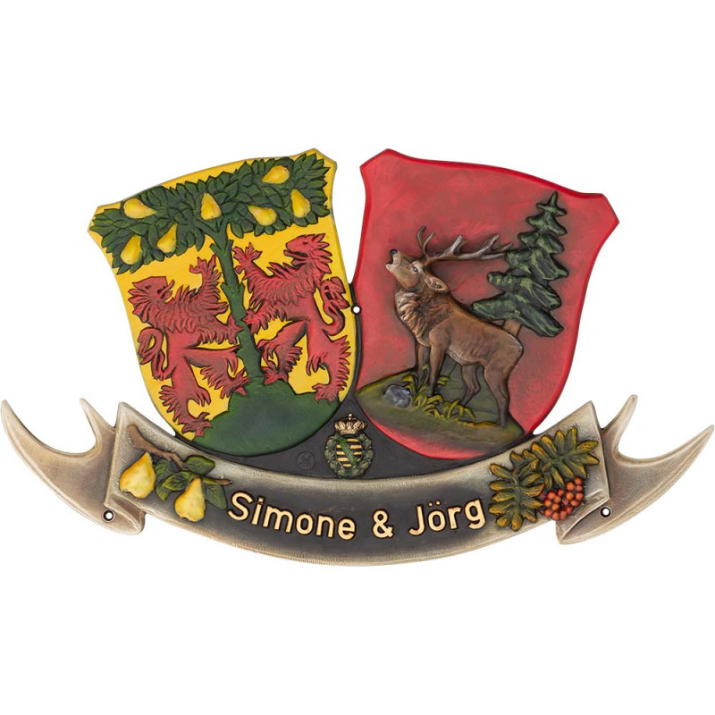 Wappen Simone & Jörg