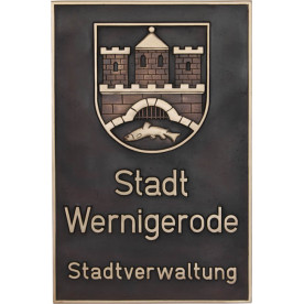 Bronzetafel Wernigerode